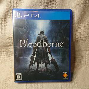 美品[Zx] PS4 Play Station 4 　Bloodborne ブラッドボーン 定形外郵便250円発送