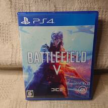 美品[Zx] PS4 Play Station 4 バトルフィールドV　 BATTLEFIELD V　 定形外郵便250円発送_画像1