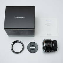 美品 Voigtlander NOKTON 40mm F1.2 Aspherical VM（ライカMマウント）フォクトレンダー ノクトン_画像1