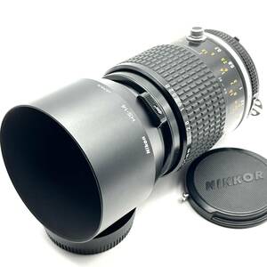 ★良品★ニコン Nikon Ai-s Micro-NIKKOR 105mm F2.8 純正フード HS-14付き★ T770#1891