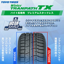 【2023年製 新品4本セット】 TOYOTIRES ウィンタートランパス TX 215/55R18 95Q 送料込み(北海道 沖縄 離島除く) 11260675t55518-b_画像1