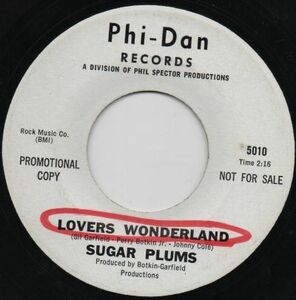 PHIL SPECTOR！【US SINGLE 2枚】SUGAR PLUMS + CHER - LOVERS WONDERLAND + A WOMAN'S STORY