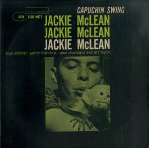 A00572749/LP/ジャッキー・マクリーン (JACKIE McLEAN)「Capuchin Swing (BLP-4038・RVG刻印・耳マーク刻印・ハードバップ)」