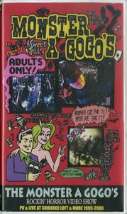 H00017634/VHSビデオ/THE MONSTER A GOGOS「Rockin Horror Video Show (2000年・HSL-V01・ガレージロック・サイコビリー・ロックンロール