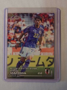 EPOCH ONE カード 町田浩樹 日本代表 サムライブルー 058 エポックワン サッカー Jリーグ 2023 直筆サインなし トルコ代表 ②