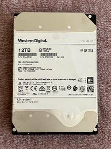 【動作品】WESTERN DIGITA HUH721212AL5200 SAS [12TB(12000GB) SAS]3.5インチ HDD/ハードディスク