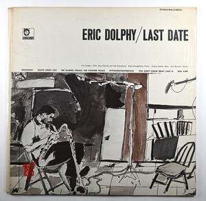 ERIC DOLPHY 　LAST　DATE　US盤　LIMELIGHT