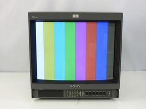 SONY 20 type tolinito long video monitor PVM-20M4J operation goods with translation *390976