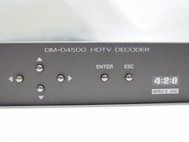 Victor DM-D4500TC HDTV DECODER デコーダー MPEG-2 AAC 4:2:0 動作品 ASI *345201_画像4