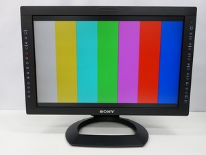 SONY LMD-2450W 24型マルチフォーマットビデオモニター BKM-243HS HD-SDI/コンポジット/コンポーネント *392442