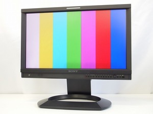 SONY LMD-2041W 20型マルチフォーマットビデオモニター スタンド変更 3G-SDI/HDMI 訳あり品 *372085