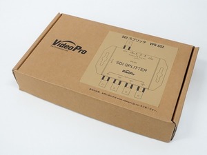 VideoPro VPS-SS2 SD/HD/3G-SDI信号分配器 1入力→4分配出力モデル 【未使用】 ビデオプロ *393054