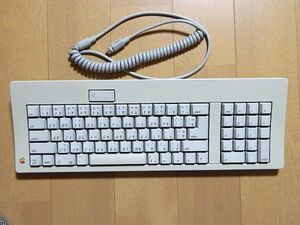美品！…… Apple Keyboard M0116J ／ メカニカルキー(ALPS製 ピンク軸)、ADB仕様