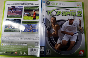 Xbox360 トップスピン2 ／動作品 まとめ取引 取り置き 同梱可