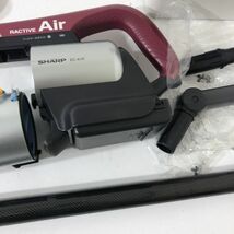 【1/28最終処分】SHARP シャープ 充電式 掃除機 クリーナー EC-A1R-P AA1011大2236/1101_画像4