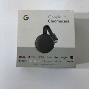 【送料無料】Google Chromecast 第2世代 NC2-6A5 付属品 箱付き AAL1025小3348/1129