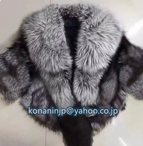  protection against cold superior article * genuine article * top class ^ fox jacket lady's fur real fur coat 