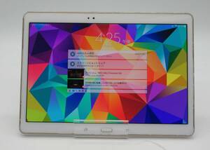 au SAMSUNG タブレット GALAXY Tab S SCT21 利用制限○ 32GB ☆動作品初期化済★h1104888