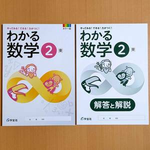 令和5年度対応「わかる数学 2年 東京書籍版【生徒用】解答と解説 付」学宝社 ワーク 答え 新しい数学 東書 東.