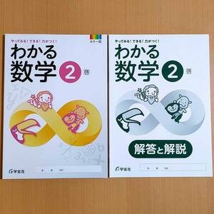 令和5年度対応「わかる数学 2年 啓林館版【生徒用】解答と解説 付」学宝社 ワーク 答え 新しい数学 啓林 啓/