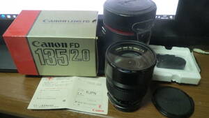 キャノン　Canon FD 135mm F2.0 オールド マニュアルレンズ