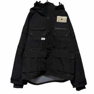 ABU GARCIA x DUSTNATION FISHING EXPLORER JACKETアブガルシア ジャケット 黒XL