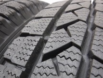 15インチ ハイエース用 195/80R15 6J 139.7 ブリザックVL1 バリ溝 中古スタッドレスタイヤホイール【4本セット】送料無料(ASS15-0712）_画像6