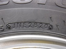 15インチ ハイエース用 195/80R15 6J 139.7 ブリザックVL1 バリ溝 中古スタッドレスタイヤホイール【4本セット】送料無料(ASS15-0712）_画像9