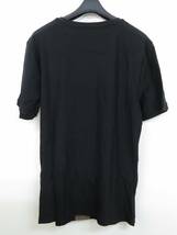 FENDI　フェンディ　Tシャツ/lurex logo T-shirt/FY0894AAOF/XXL/コットン/BLK/ブラック_画像7