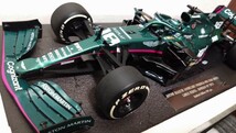 ☆1円スタート☆ アストンマーティン AMR21 ランス・ストロール モナコGP F1 1/18 ミニチャンプス_画像1