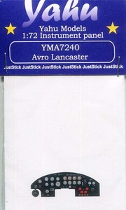 ヤフーモデル（Yahu） YMA7240 1/72 アブロ・ランカスター・着色計器板・エアフィクス他