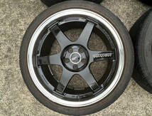 RAYS ボルクレーシング TE37 TTA タイムアタック 8j+45 pcd100 18インチ レイズ FORGED VOLK RACING ヴォルク プリウス 86 BRZ zn6_画像3