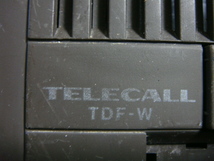 TDF-W TELECALL インターフォン ドアホン 送料無料 スピード発送 即決 不良品返金保証 純正 C3816_画像5