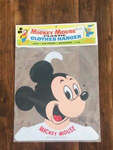 Mickey Mouse 1970's-1980's Plastic Clothes Hanger ミッキーマウス ヴィンテージ プラスチックハンガー アメトイ DISNEY ディズニー