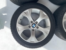 EA5020 BMW X1 純正アルミ＆タイヤ　４本セット_画像7