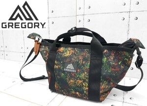 GREGORY BOAT TOTE トロピカルフォレスト グレゴリー ボートトート バッグ ショルダーバッグ　柄 マルチカラー 