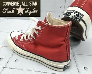 日本未発売 CT70 CONVERSE ALLSTAR CHUCK TAYLOR コンバース チャックテイラー クリムゾンレッド 24cm 70s 復刻