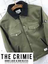 SALE！売り切り！THE CRIMIE BOBBY2 ボア ジャケット クライミー スナップボタン カーキ _画像1