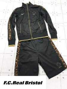 セットアップ FCRB NIKE レオパード 豹柄 ヒョウ柄 ジャージ ナイキ SOPH F.C.REAL BRISTOL エフシーレアルブリストル F.C.R.B. GYM