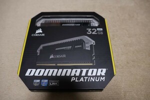 【メモリDDR4 】Corsair DOMINATOR PLATINUM 32G(16GBx2)CMD32GX4M2C3200C16