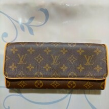 未使用・LOUIS VUITTON PARIS・ルイヴィトン・モノグラム・ポシェットツインGM・M51852・縦12/横24.2・長財布（二つ折）・スペイン製_画像2