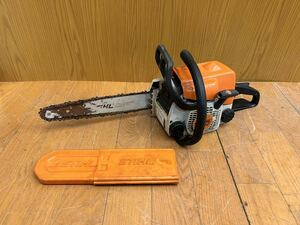 ★動作品★エンジンチェンソー★STIHL★018C★木材切断★伐採★ガソリン★圧縮★工具★コードレス★チェーンソー★SR(M836)