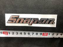 スナップオン snap-on エンブレム メッキ toolboxキャビネット_画像2