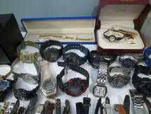 ☆1円～ ジャンク 腕時計 G-SHOCK/Baby-G/CITIZEN/CASIO/Tommy/EMPORIO ARMANI/CASIO/ALBA等 まとめて134個_画像3