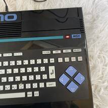 【通電のみ確認済み】CASIO カシオ MSX MX-10 BK パーソナルコンピュータ 本体 ブラック パソコン PC/箱付き_画像5