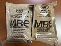 MRE、ピザ、10番と23番の2個セット、レーション、米軍放出、送料無料、2023年検品、ミリ飯_画像1