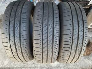 DL ダンロップ エナセーブ ENASAVE RV505 225/60R17 99H 2022年製 3本 中古 アルファード