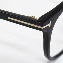 美品 トムフォード TOM FORD 眼鏡フレーム TF5484-F 001 ブラック セル チタニウム 黒_画像6