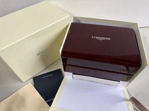 Mt575◆LONGINES ロンジン◆腕時計 ケース 箱ボックス 収納ケース 空箱 インテリア コレクション 横約17cm 縦約13cm 幅約8cm