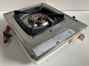 ⑪u664◆Paloma パロマ◆一口ガスコンロ ガステーブル GAS TABLE PA-10H-1 LPガス用 90年製 卓上コンロ コンロ キッチン 調理 動作品